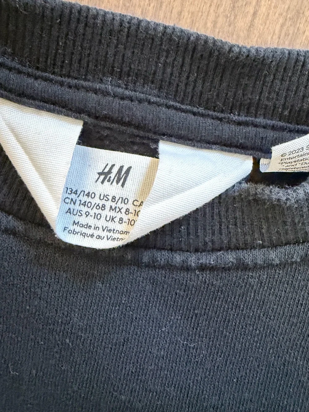 GAP Kids Light Gray Hoodie with Navy Logo